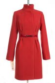 Новое пальто женское демисезонное, кашемир, цвет коралл, размер 48 (скорее всего на полный 46 р-р) из закупки Империя ПАЛЬТО; длина рукава 64 см, длина изделия 92 см
